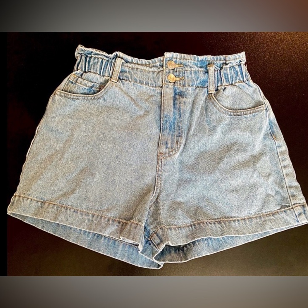 Forever 21 Light Blue Jean Shorts